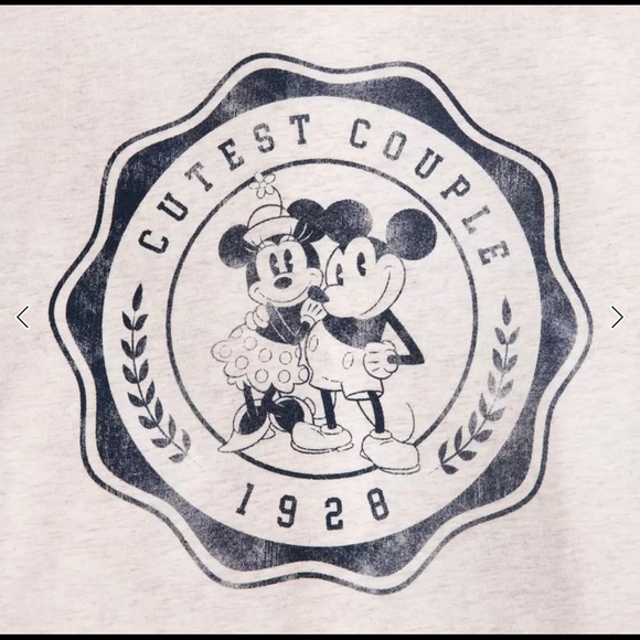 Disney Mickey and Minnie "Cutest Couple" t-shirt - Picture 3 of 5